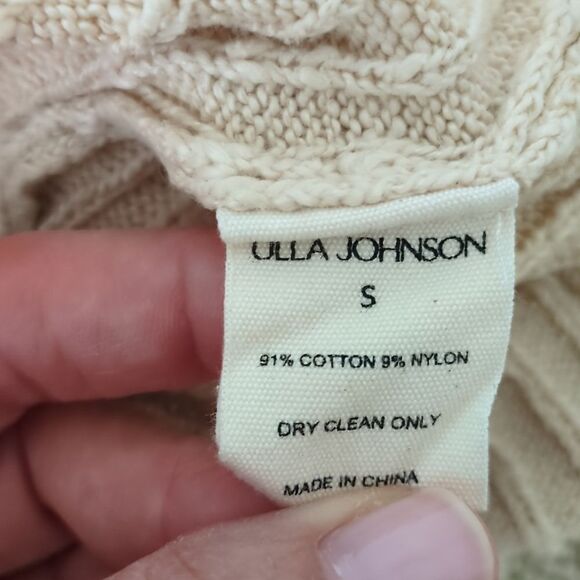 Ulla Johnson Mathilda Rib-Knit Cotton Pull On Pant Size Small - Picture 7 of 8